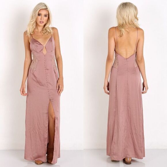 Tularosa
Genevieve Slip Dress Dusty Rose, size M - Picture 1 of 12